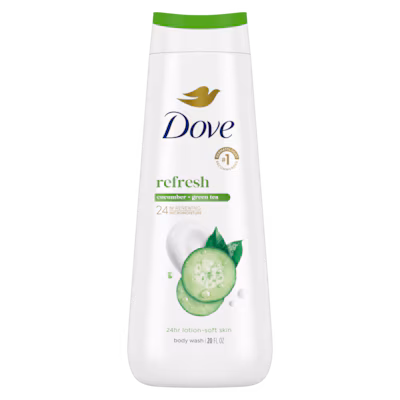 Refreshing Body Wash - Cucumber & Green Tea by Dove - Non-toxic Soaps + Body Washes product rated STOP by Million Marker, free from BPA, phthalates, and parabens