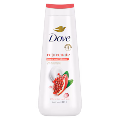 Rejuvenate Body Wash - Pomegranate + Hibiscus by Dove - Non-toxic Soaps + Body Washes product rated STOP by Million Marker, free from BPA, phthalates, and parabens