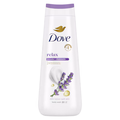 Relax Body Wash - Lavender Oil & Chamomile by Dove - Non-toxic Soaps + Body Washes product rated STOP by Million Marker, free from BPA, phthalates, and parabens
