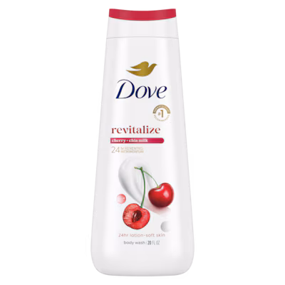 Revitalizante Body Wash - Cherry & Chia Milk by Dove - Non-toxic Soaps + Body Washes product rated STOP by Million Marker, free from BPA, phthalates, and parabens