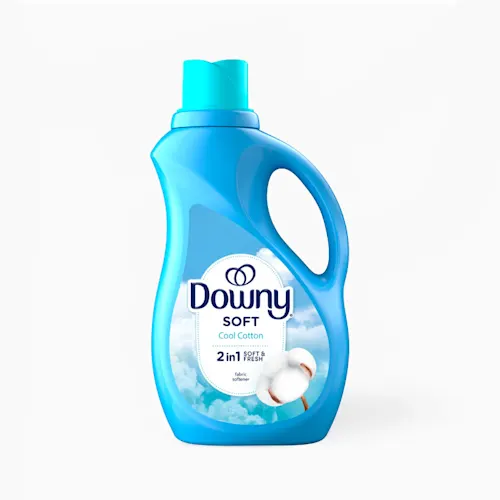 2 In 1 Liquid Fabric Softener – Cool Cotton by Downy - Non-toxic Laundry product rated STOP by Million Marker, free from BPA, phthalates, and parabens