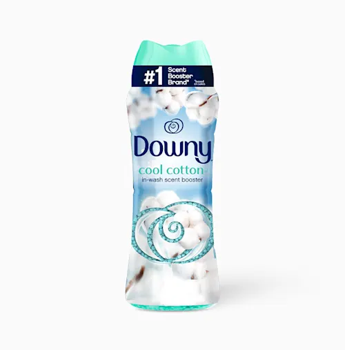 In-Wash Laundry Scent Booster Beads – Cool Cotton by Downy - Non-toxic Laundry product rated STOP by Million Marker, free from BPA, phthalates, and parabens