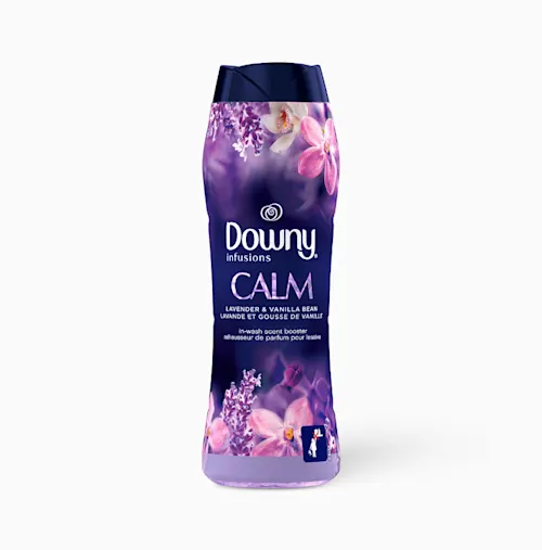 Infusions Calm In-Wash Scent Booster Beads – Lavender & Vanilla Bean by Downy - Non-toxic Laundry product rated STOP by Million Marker, free from BPA, phthalates, and parabens
