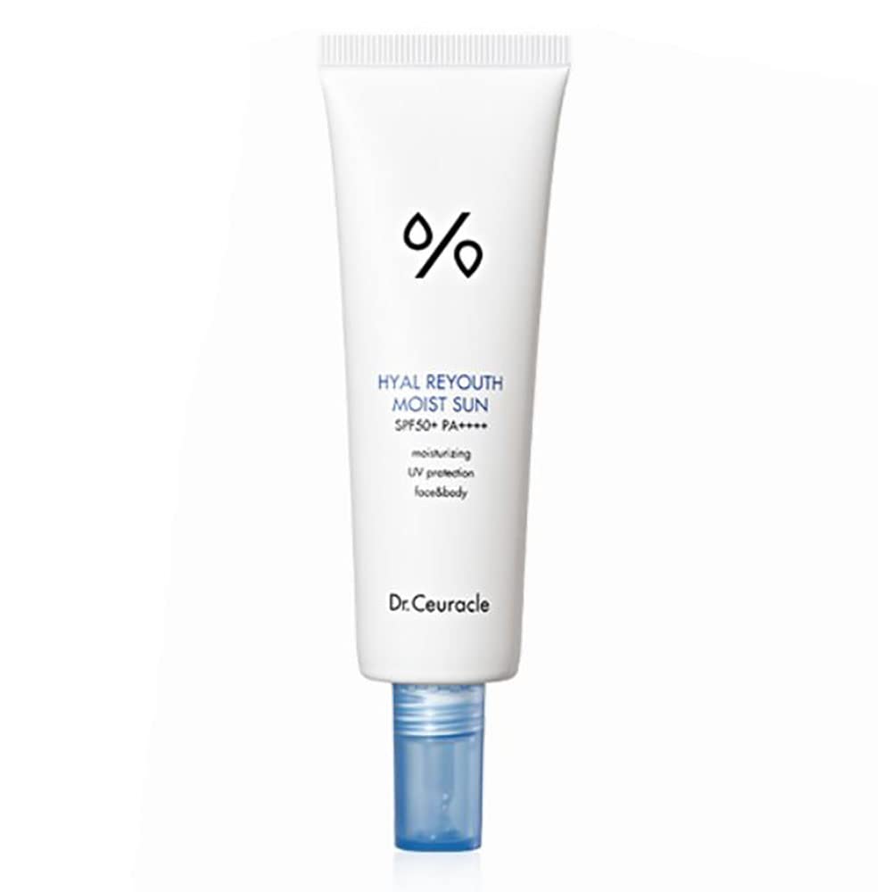 Hyal Reyouth Moist Sun SPF 50+ PA++++ Sunscreen by Dr. Ceuracle - Non-toxic, STOP rated product free from harmful chemicals