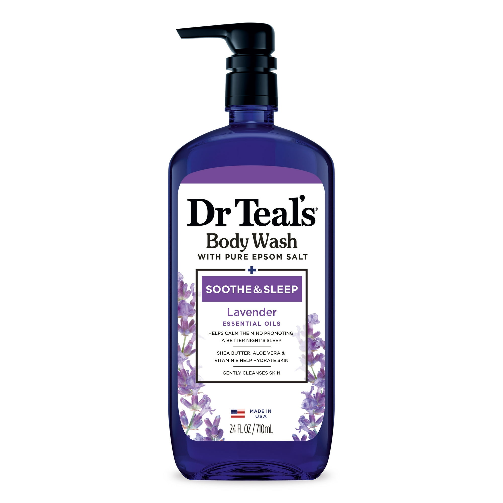 Body Wash - Soothe & Sleep by Dr Teal's - Non-toxic, STOP rated product free from harmful chemicals