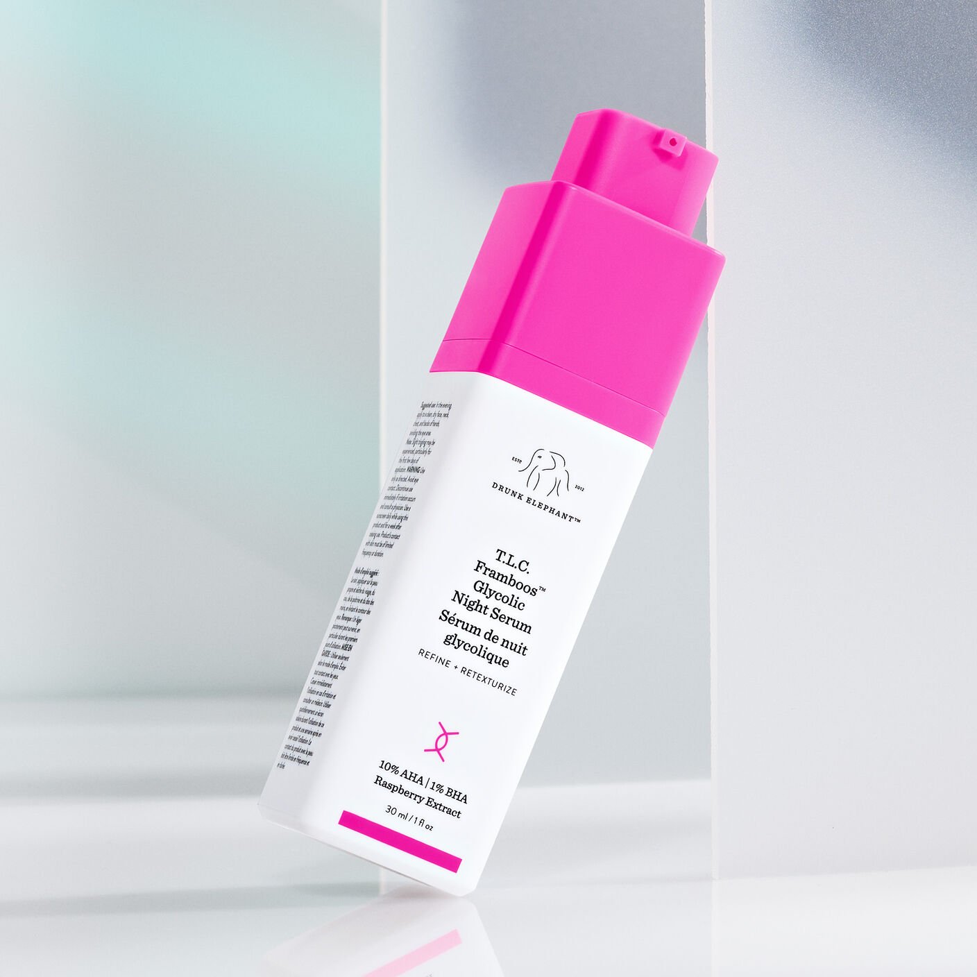 T.L.C. Framboos Glycolic Night Serum by DRUNK ELEPHANT - Non-toxic, SLOW rated product free from harmful chemicals