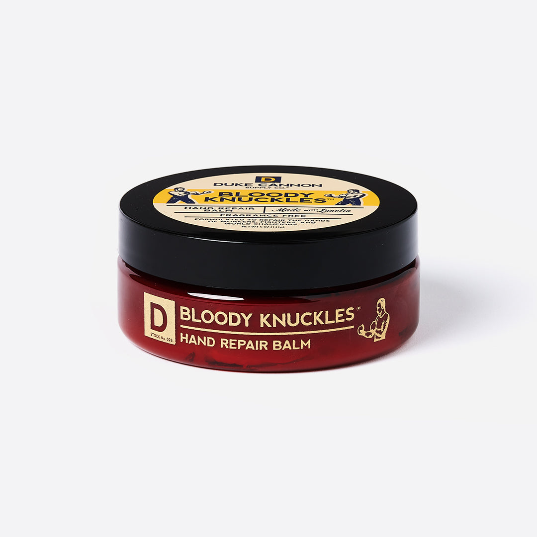 Bloody Knuckles Hand Repair Balm by DUKE CANNON - Non-toxic, STOP rated product free from harmful chemicals