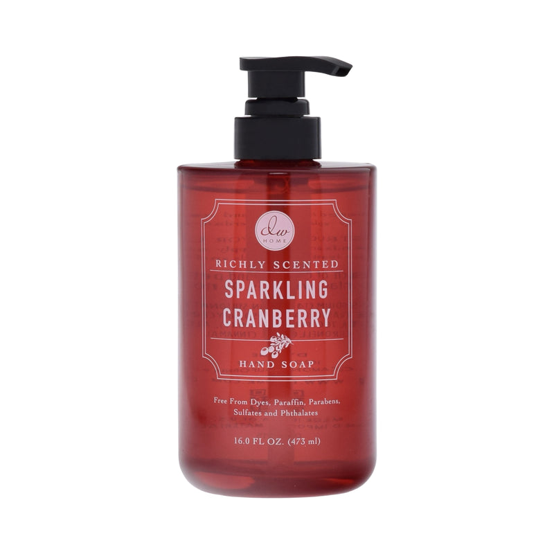 Richly Scented Hand Soap - Sparkling Cranberry by DW HOME - Non-toxic Soaps + Body Washes product rated STOP by Million Marker, free from BPA, phthalates, and parabens