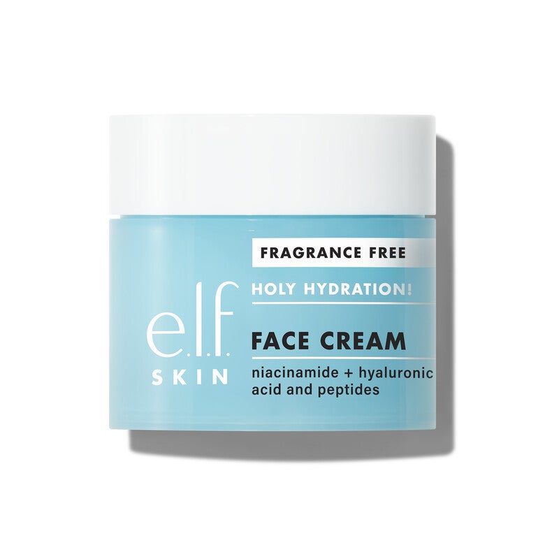 Holy Hydration! Face Cream - Fragrance Free by e.l.f - Non-toxic Cosmetics product rated STOP by Million Marker, free from BPA, phthalates, and parabens