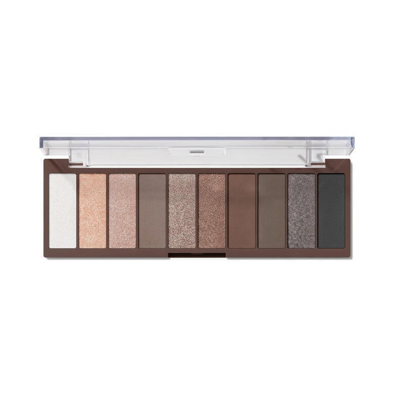 Perfect 10 Eyeshadow Palette - Everyday Smoky by e.l.f - Non-toxic Cosmetics product rated STOP by Million Marker, free from BPA, phthalates, and parabens