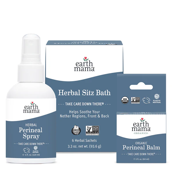 Postpartum Recovery Kit by Earth Mama - Non-toxic, SLOW rated product free from harmful chemicals