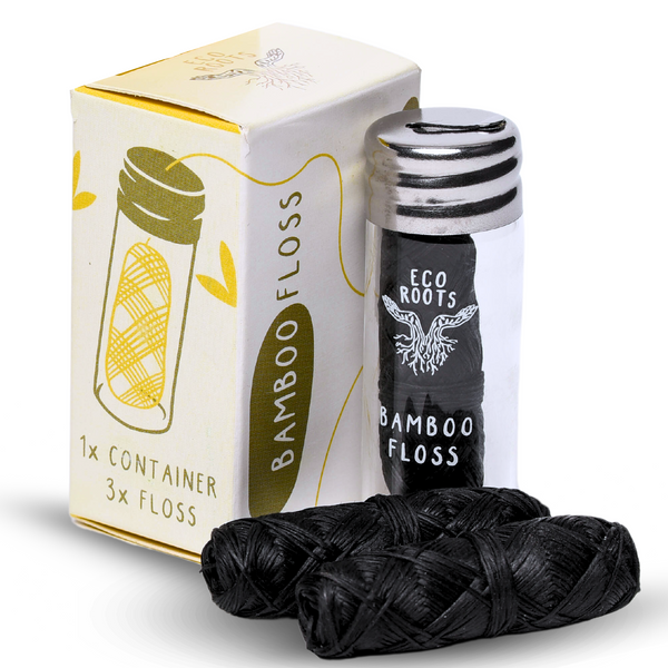 Bamboo Floss by ECO ROOTS - Non-toxic Oral Care product rated SLOW by Million Marker, free from BPA, phthalates, and parabens