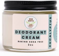 Deodorant Cream - Eucalyptus Mint by ECO ROOTS - Non-toxic, SLOW rated product free from harmful chemicals