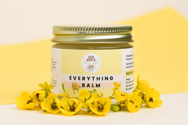 Everything Balm by ECO ROOTS - Non-toxic Body Oils, Butters + Lotions product rated GO by Million Marker, free from BPA, phthalates, and parabens