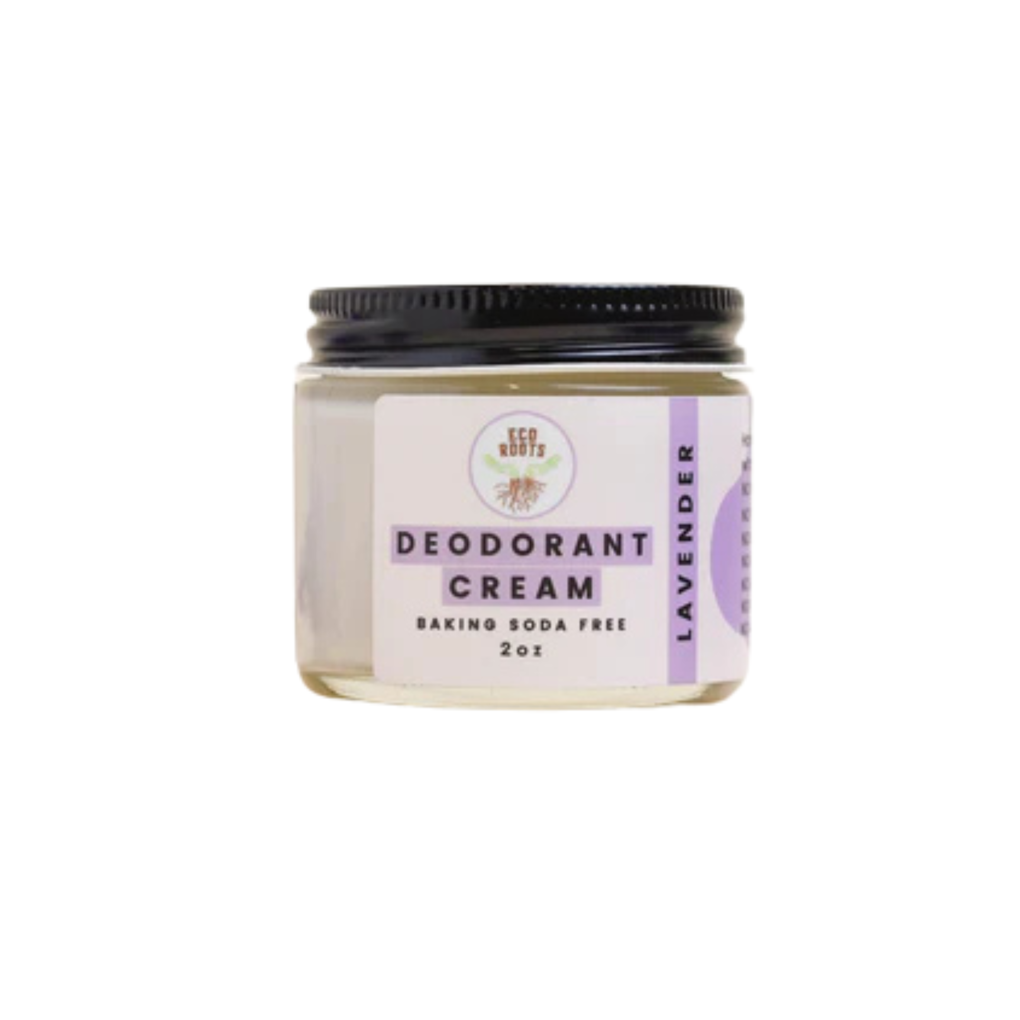 Deodorant Cream - Lavender by ECO ROOTS - Non-toxic, SLOW rated product free from harmful chemicals