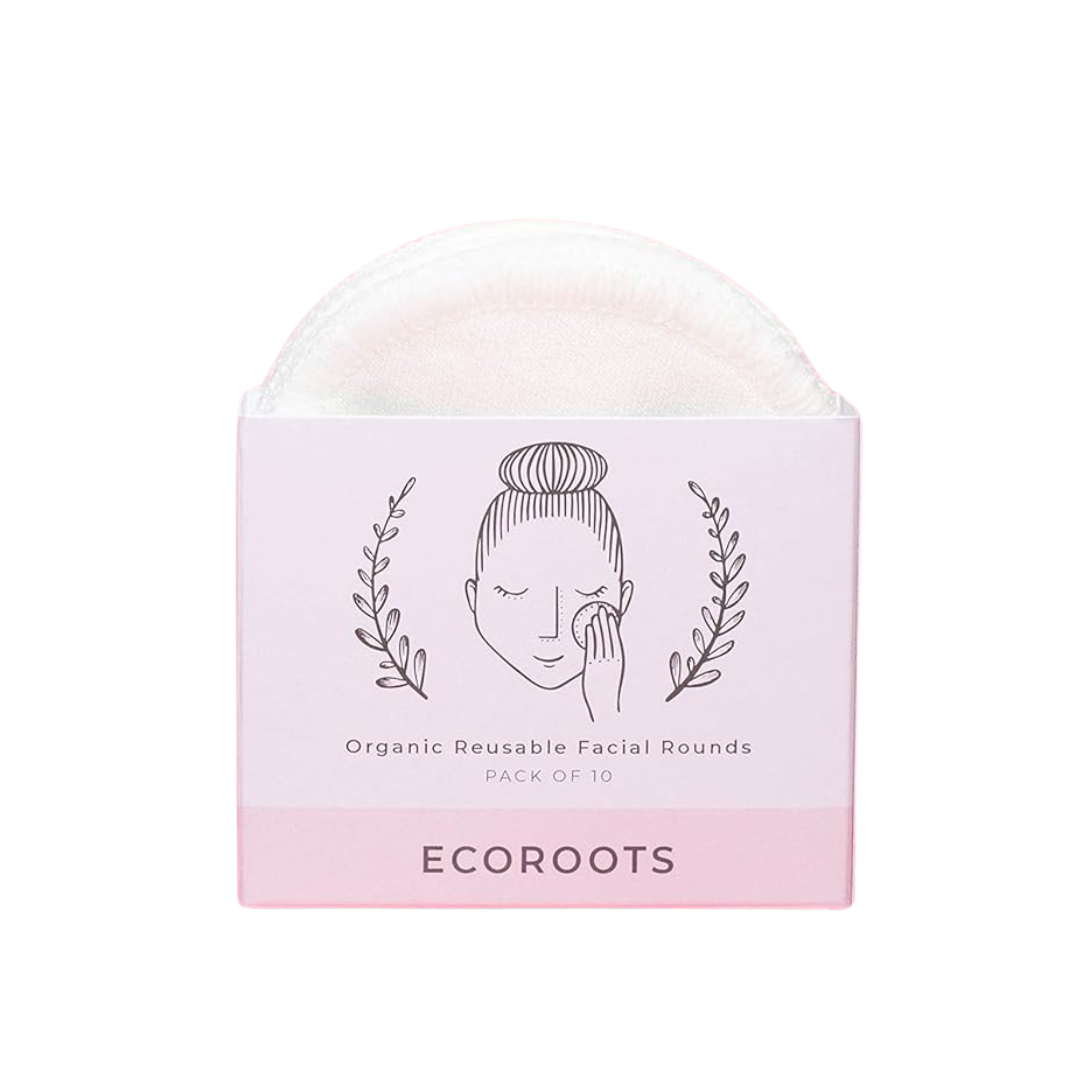 Reusable Cotton Rounds by ECO ROOTS - Non-toxic, GO rated product free from harmful chemicals