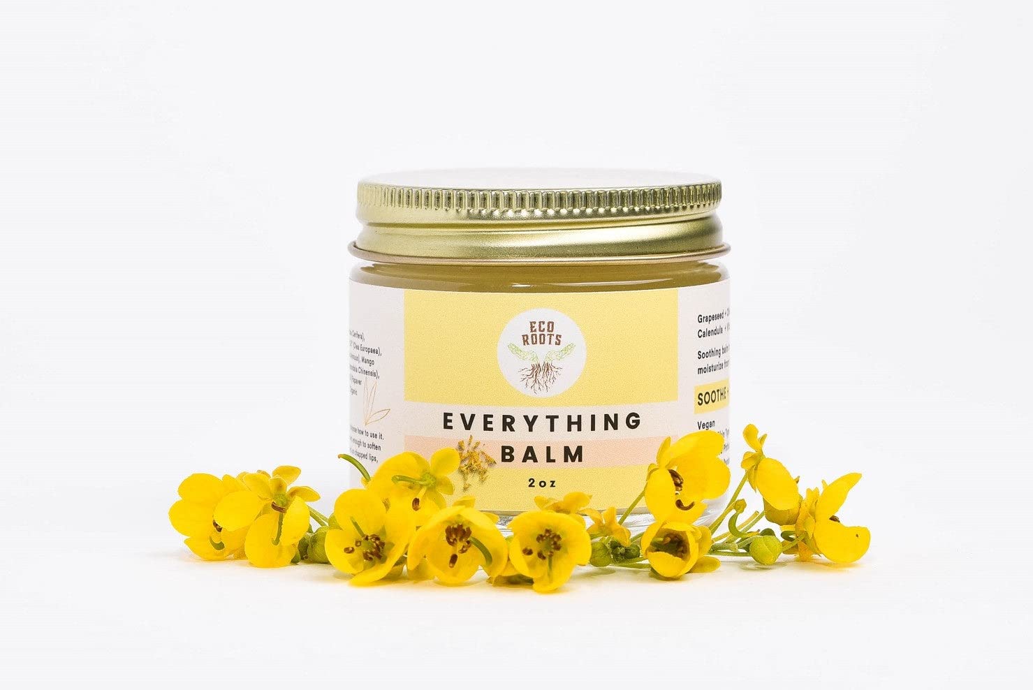 Zero Waste Lotion Balm by ECO ROOTS - Non-toxic, GO rated product free from harmful chemicals