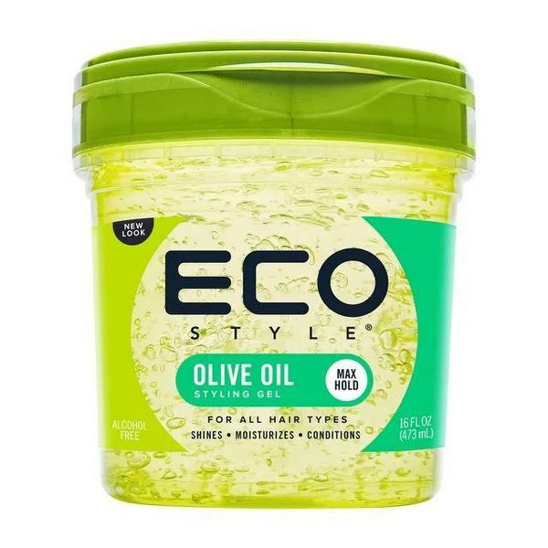 Olive Oil Styling Gel by ECO STYLE - Non-toxic, STOP rated product free from harmful chemicals