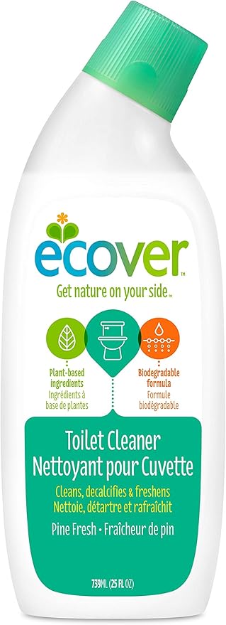 Toilet Bowl Cleaner - Pine Fresh by ecover - Non-toxic, STOP rated product free from harmful chemicals
