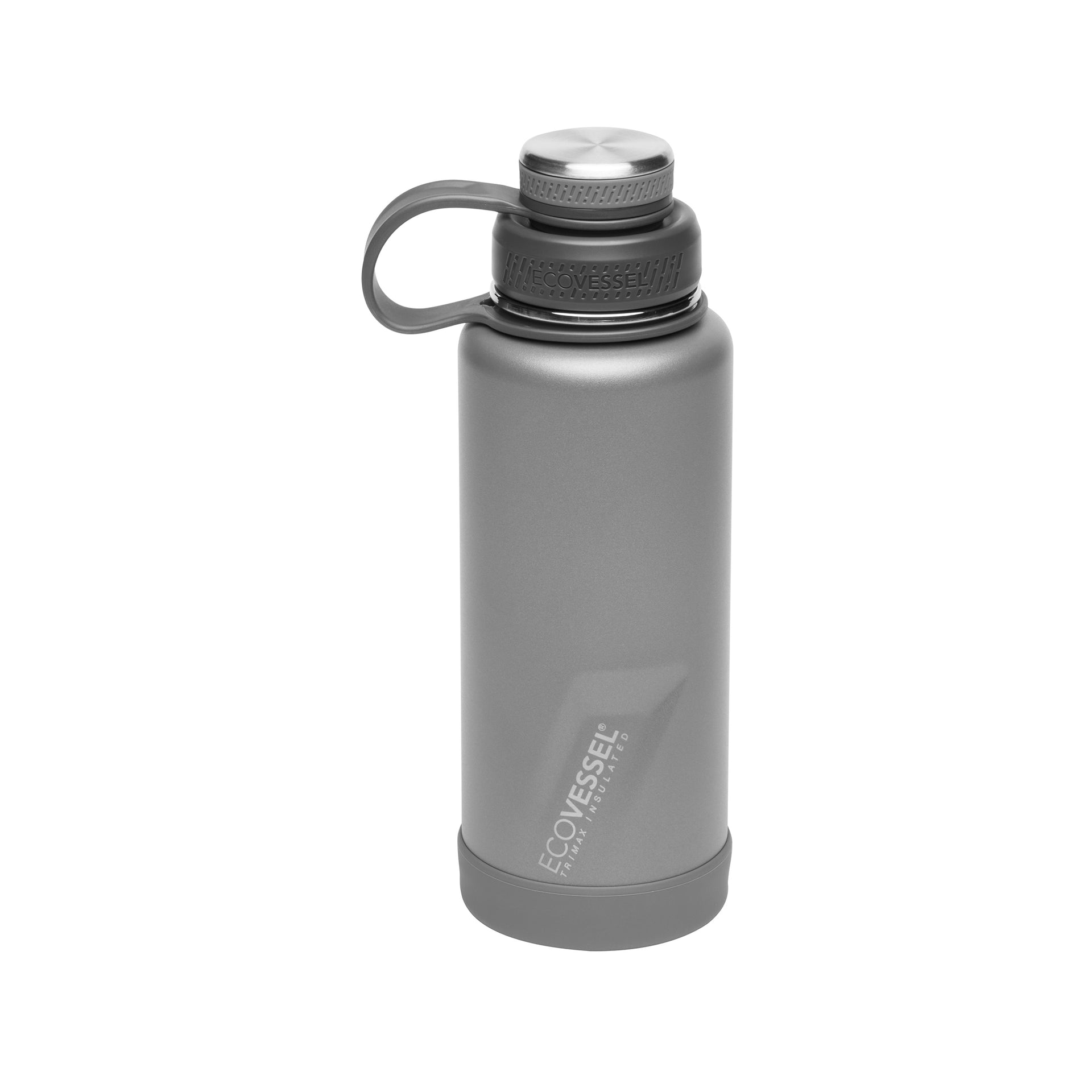 The Boulder Bottle - 32 oz by EcoVessel - Non-toxic Water Bottles + Drinkware product rated GO by Million Marker, free from BPA, phthalates, and parabens
