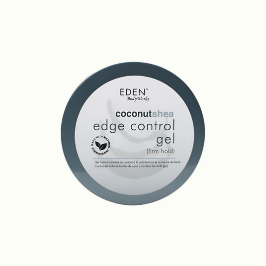 Coconut Shea Edge Control Gel by EDEN BodyWorks - Non-toxic Hair Styling + Treatment product rated STOP by Million Marker, free from BPA, phthalates, and parabens