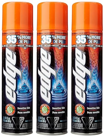 Sensitive Skin Shave Gel by edge - Non-toxic, STOP rated product free from harmful chemicals