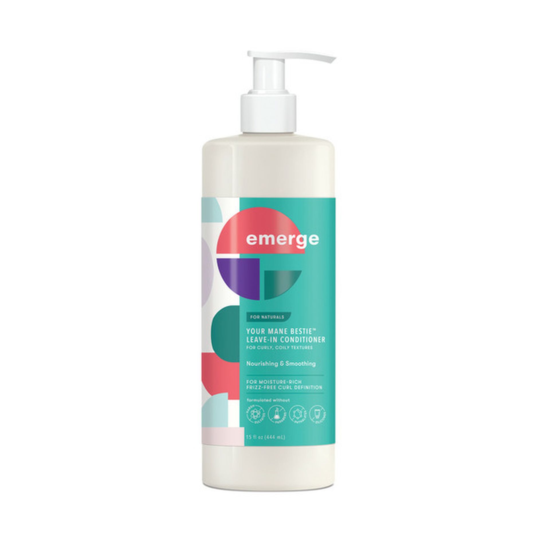 Your Mane Bestie Leave-In Conditioner by emerge - Non-toxic Hair Styling + Treatment product rated STOP by Million Marker, free from BPA, phthalates, and parabens