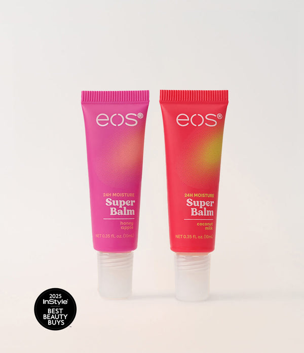 24H Moisture Super Balm - Coconut Milk & Honey Apple by Eos - Non-toxic, STOP rated product free from harmful chemicals
