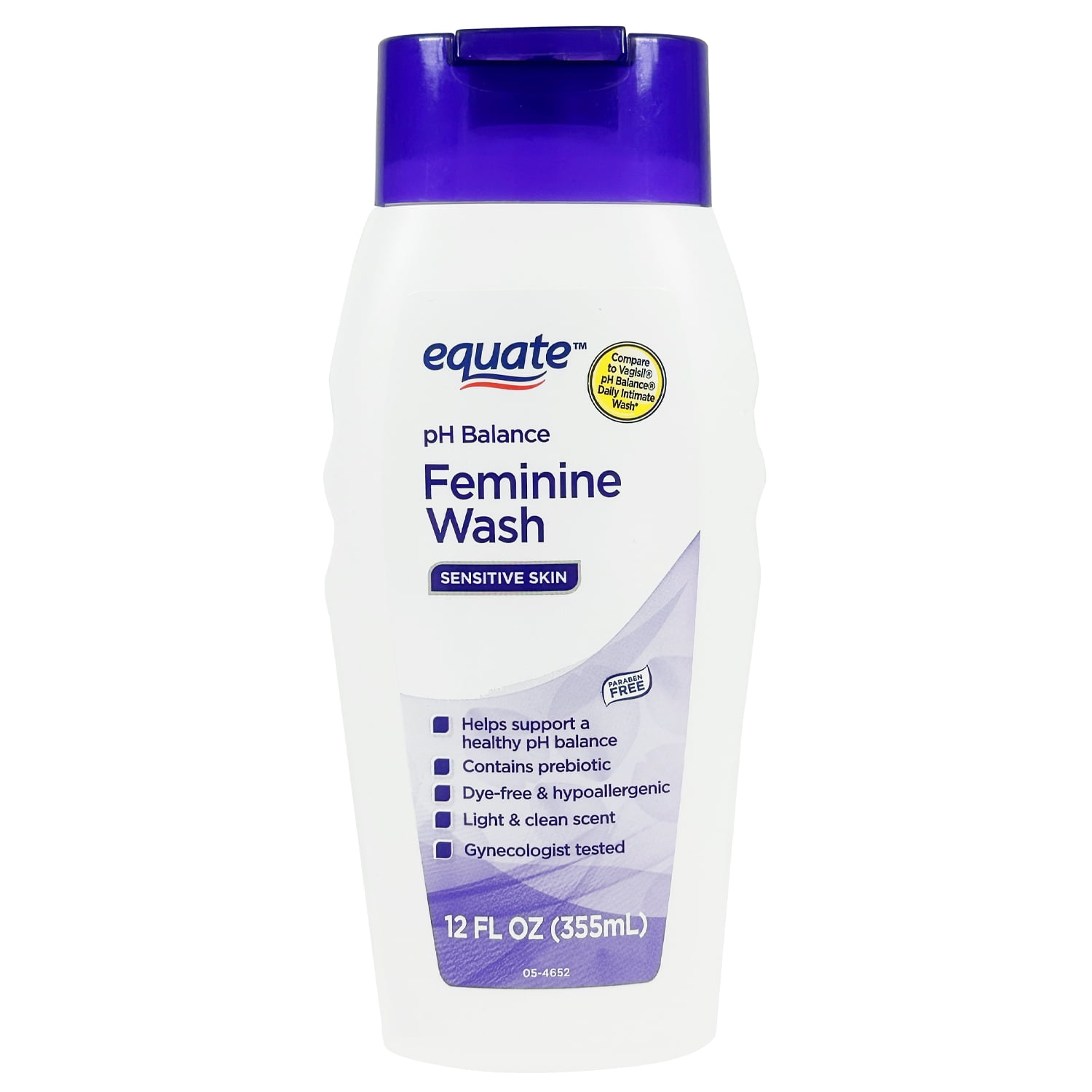 Feminine pH Balance Wash by equate - Non-toxic Intimate Care product rated STOP by Million Marker, free from BPA, phthalates, and parabens