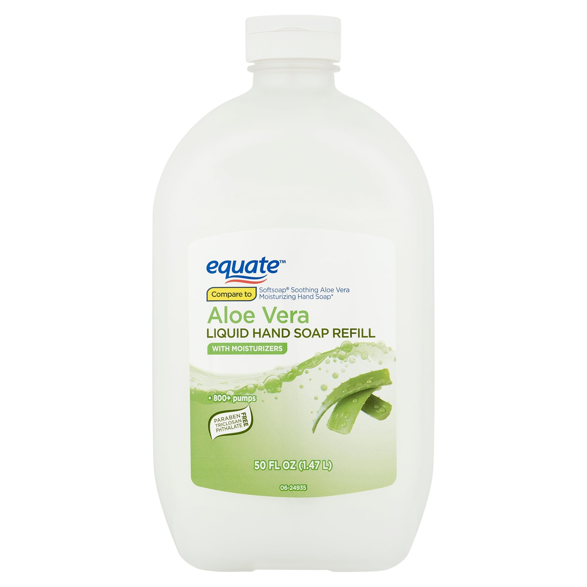 Liquid Hand Soap – Aloe Vera by equate - Non-toxic Soaps + Body Washes product rated STOP by Million Marker, free from BPA, phthalates, and parabens
