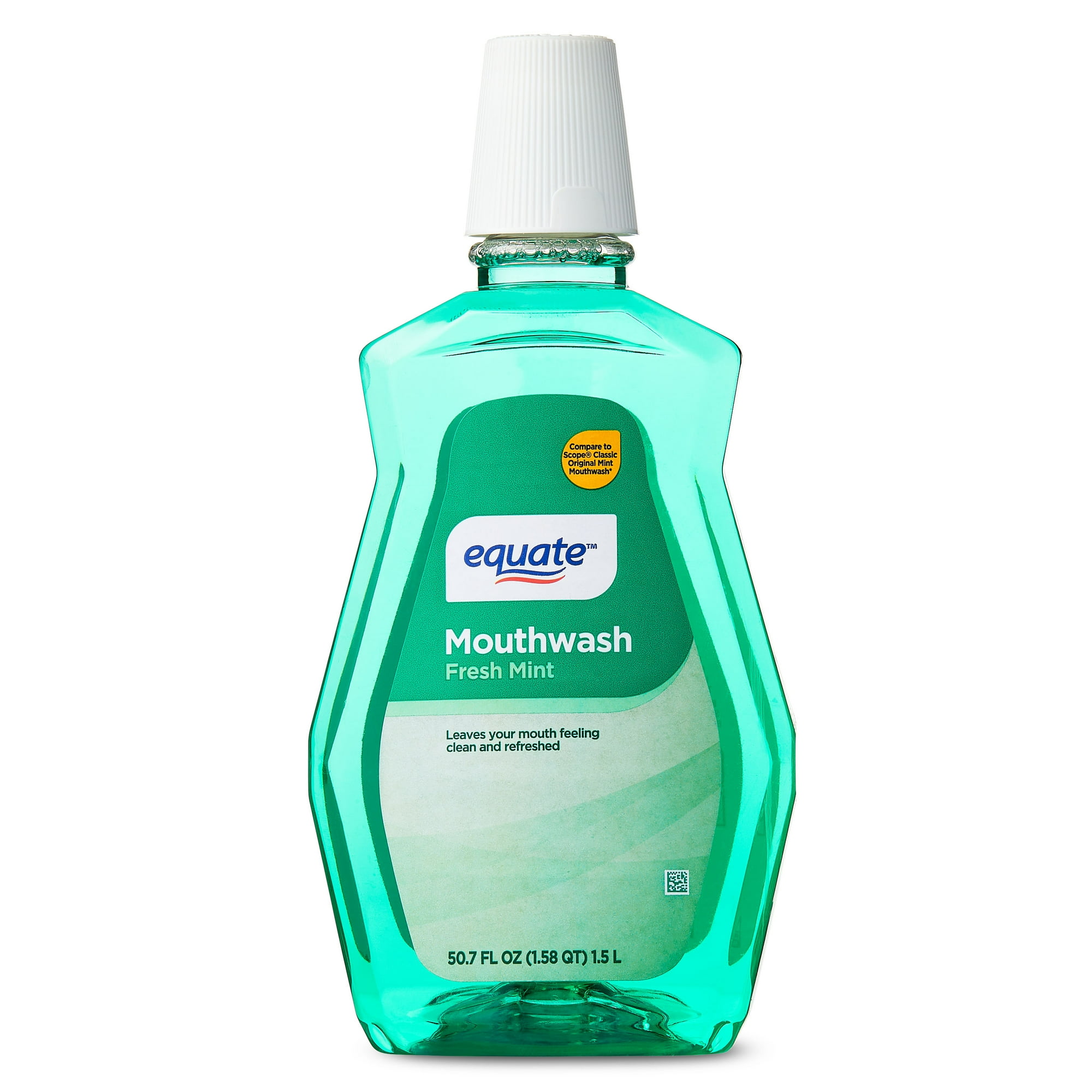 Mouthwash – Mint Fresh by equate - Non-toxic, STOP rated product free from harmful chemicals