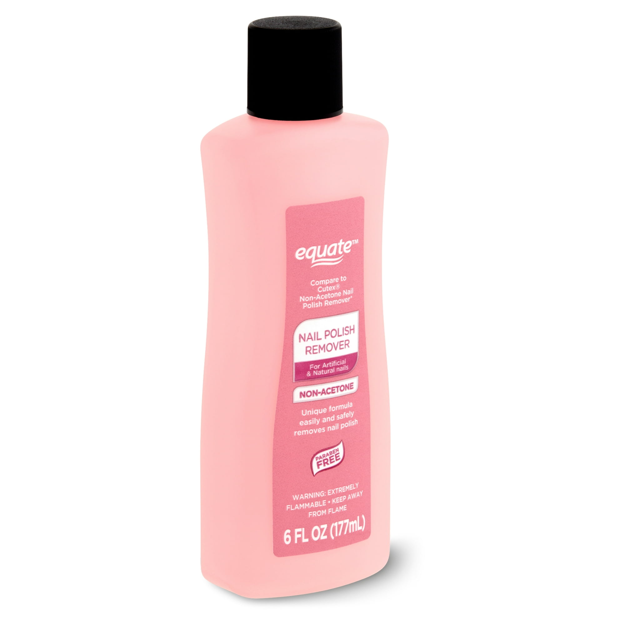 Non-Acetone Nail Polish Remover by equate - Non-toxic, STOP rated product free from harmful chemicals