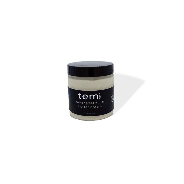Lemongrass + Thai Buttercream by Essentials by Temi - Non-toxic Body Oils, Butters + lotions product rated SLOW by Million Marker, free from BPA, phthalates, and parabens