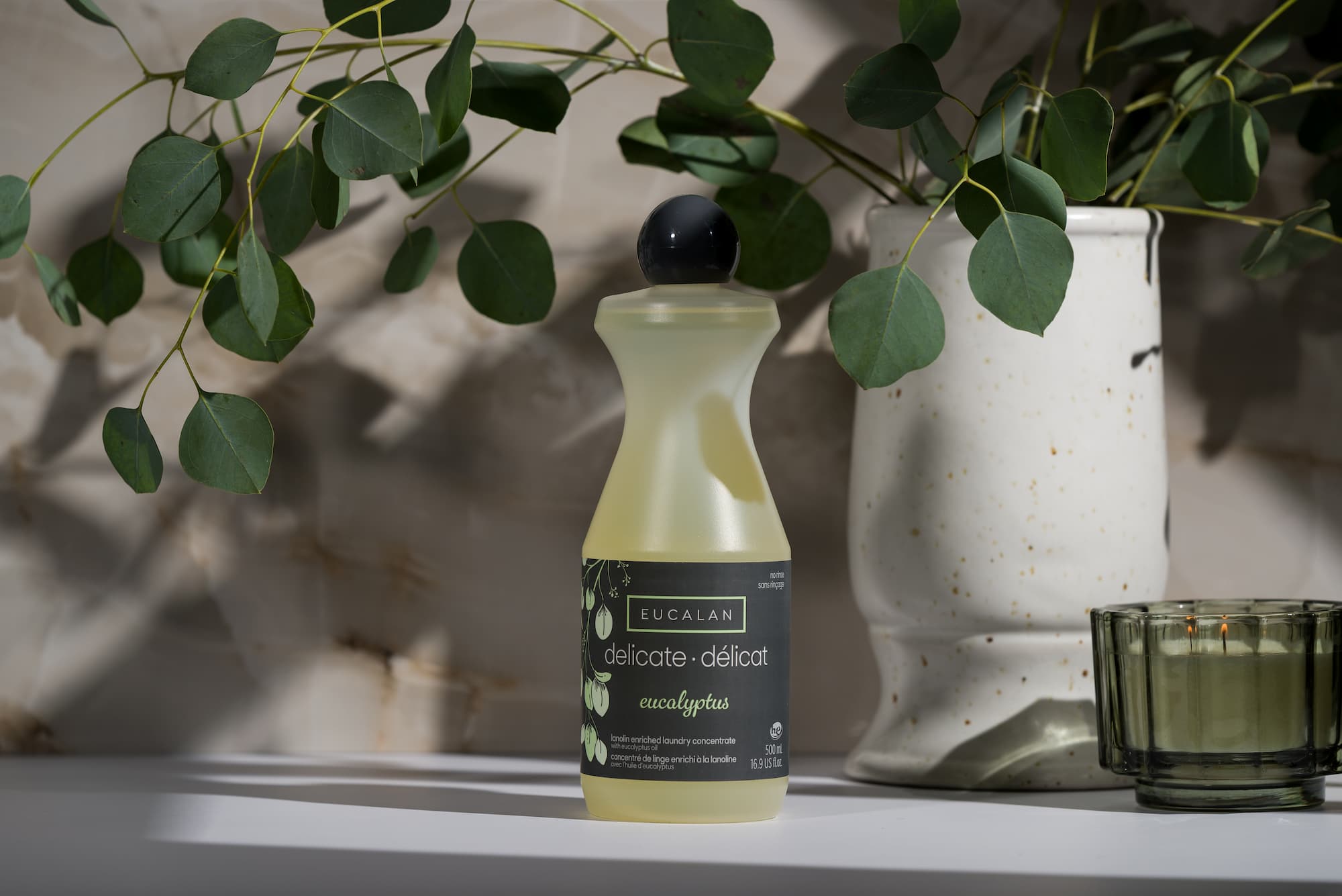 Delicate Lanolin Enriched Laundry Concentrate – Eucalyptus by EUCALAN - Non-toxic, SLOW rated product free from harmful chemicals