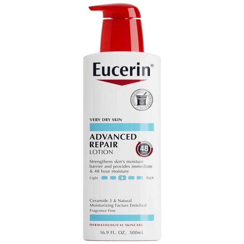 Advanced Repair Lotion by Eucerin - Non-toxic Body Oils, Butters + Lotions product rated SLOW by Million Marker, free from BPA, phthalates, and parabens