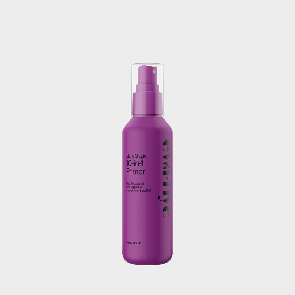 Mane Magic 10-in-1 Primer by eva•nyc - Non-toxic Hair Styling + Treatment product rated STOP by Million Marker, free from BPA, phthalates, and parabens