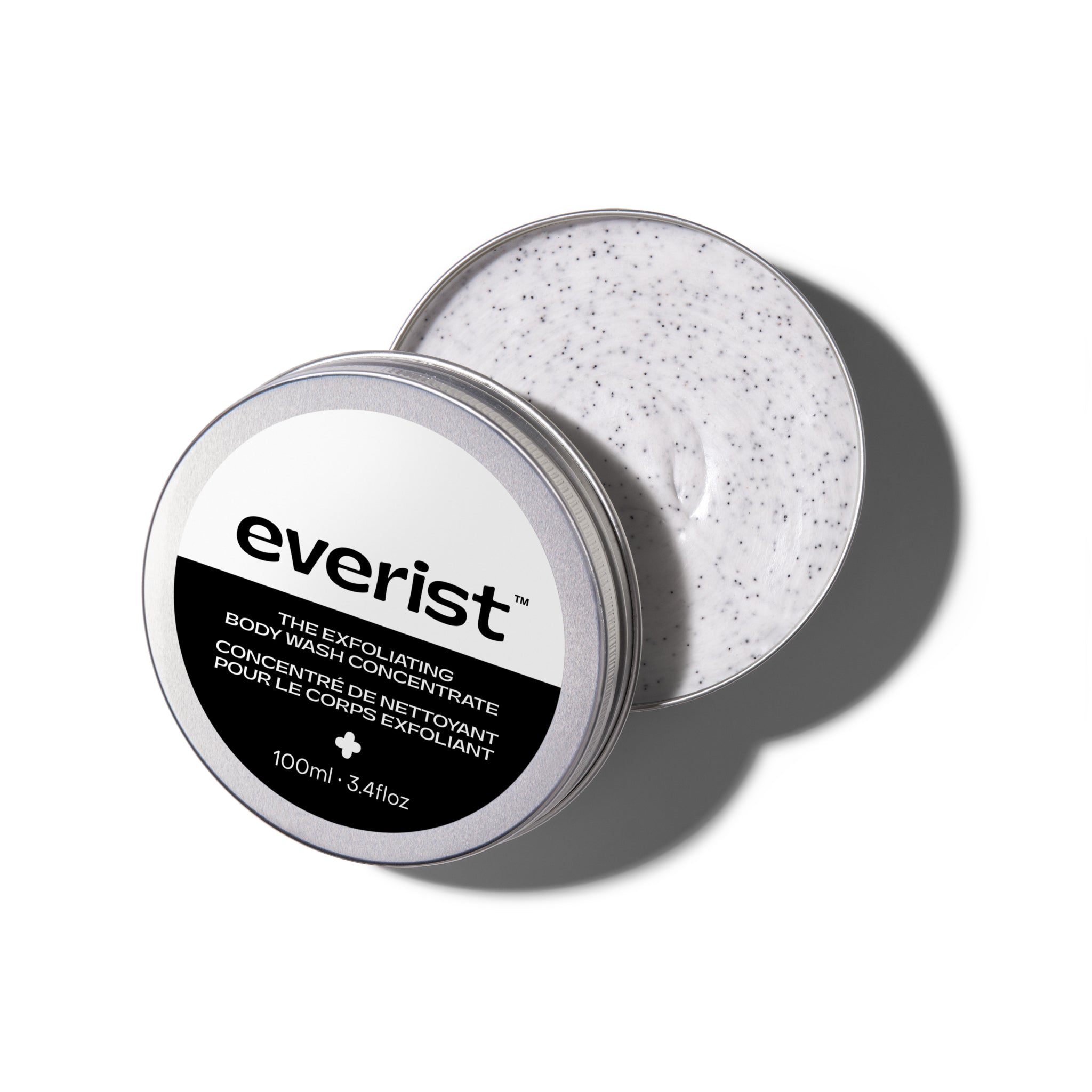 The Exfoliating Body Wash Concentrate Tin by Everist - Non-toxic, SLOW rated product free from harmful chemicals