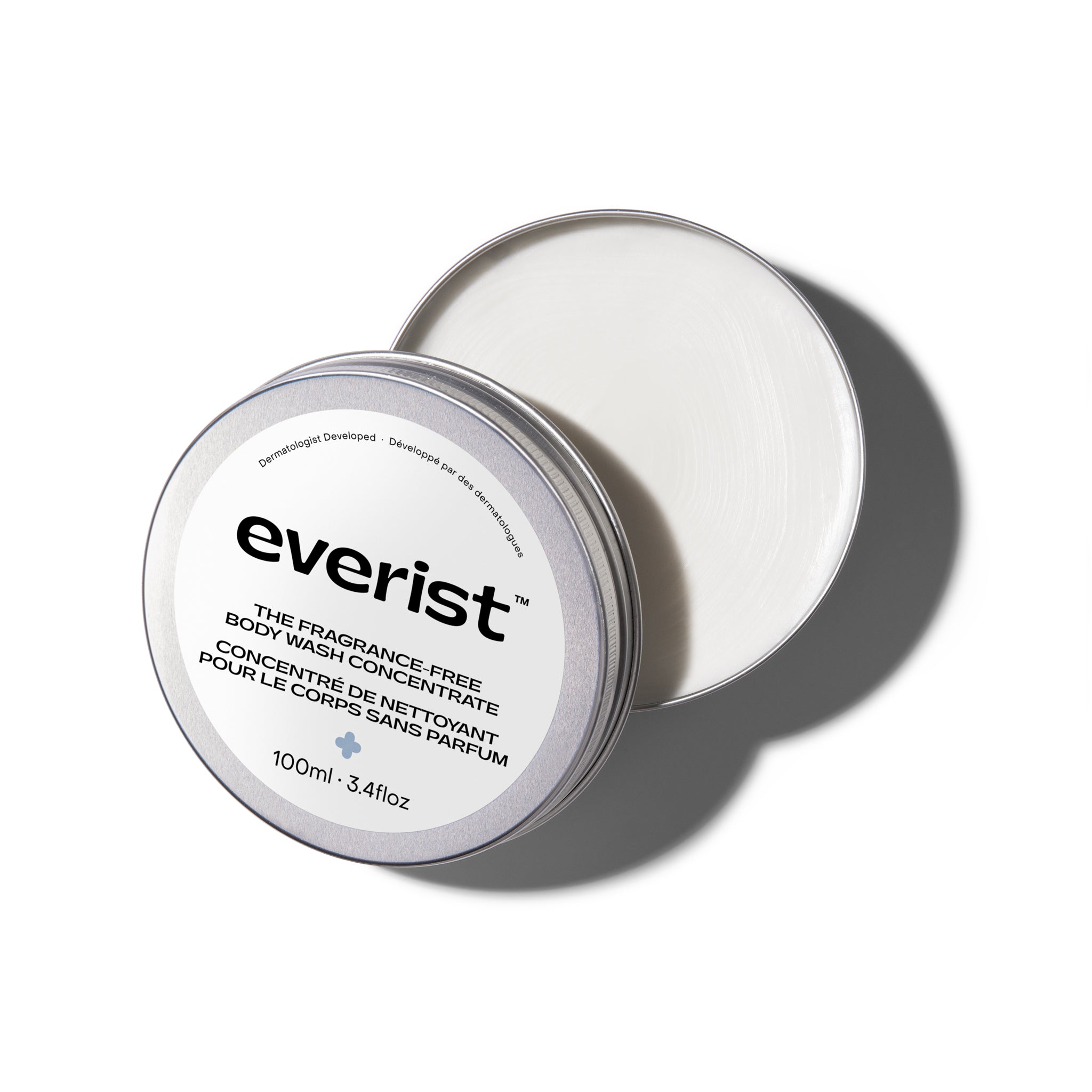 The Fragrance-Free Body Wash Concentrate Tin by Everist - Non-toxic, SLOW rated product free from harmful chemicals
