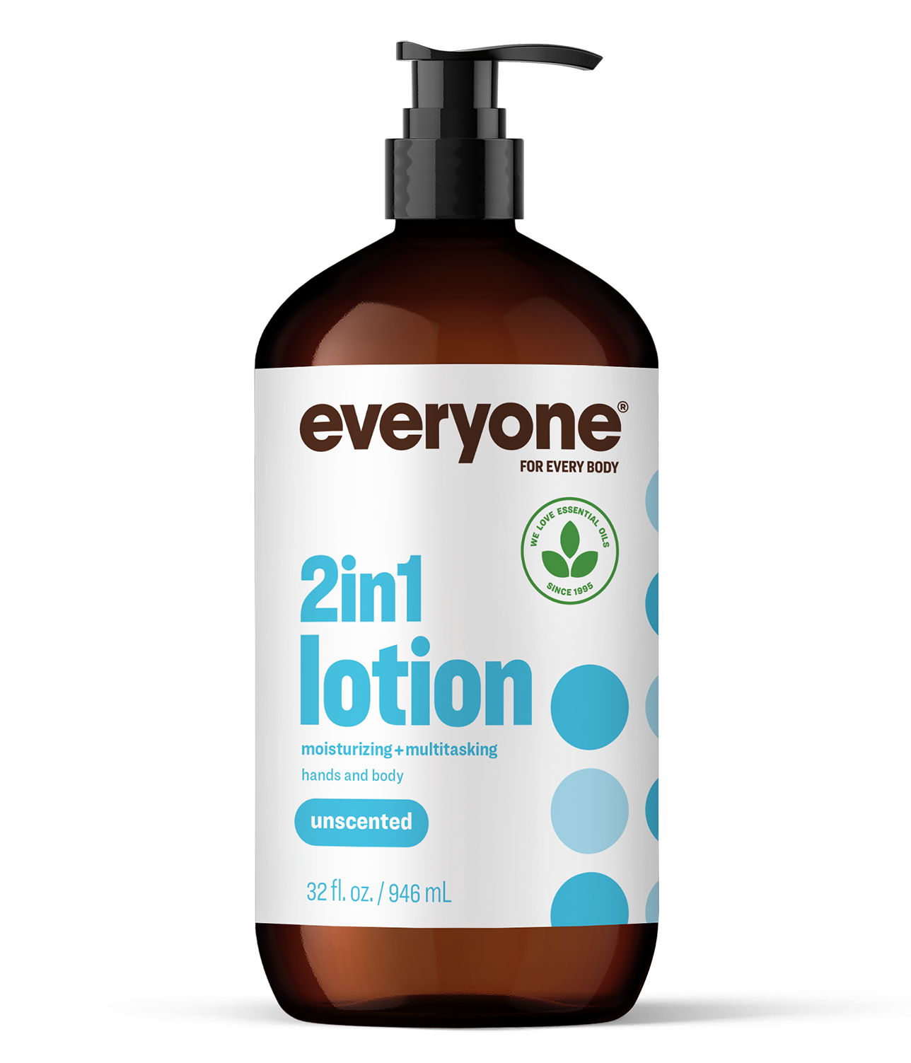 2In1 Lotion - Unscented by everyone FOR EVERY BODY - Non-toxic, SLOW rated product free from harmful chemicals