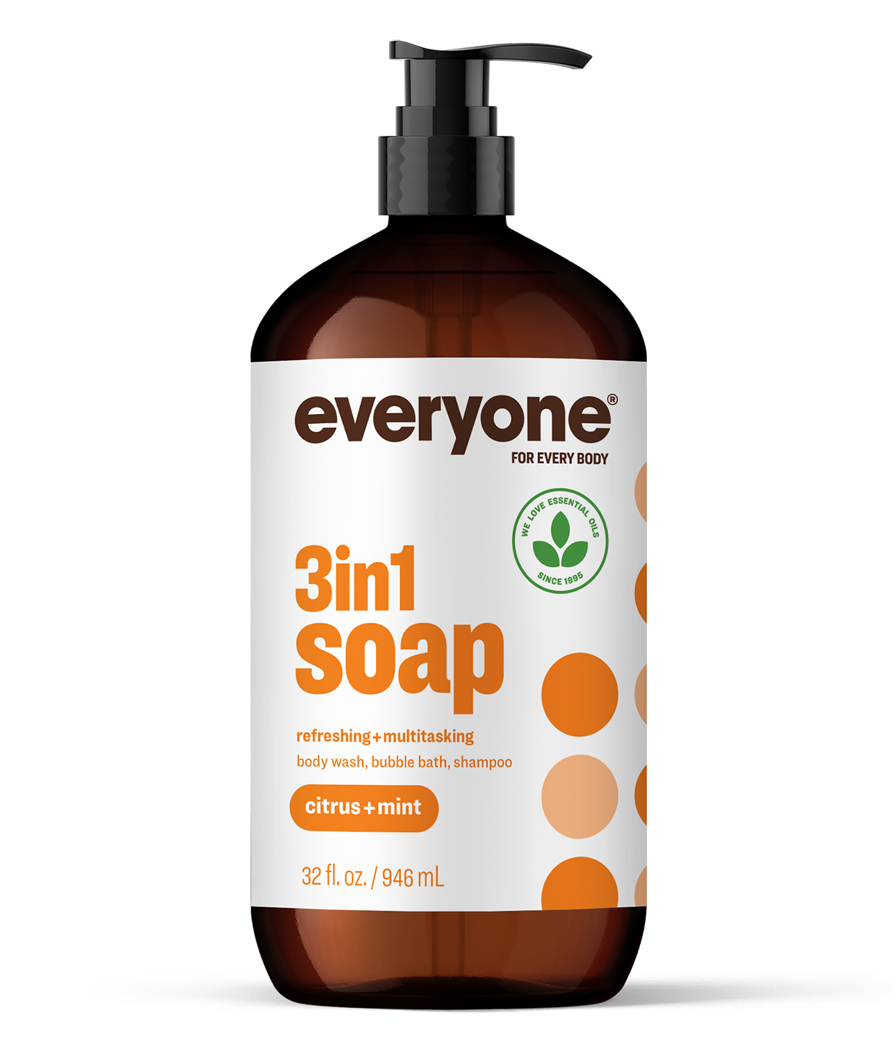 3In1 Soap – Citrus + Mint by everyone FOR EVERY BODY - Non-toxic, SLOW rated product free from harmful chemicals