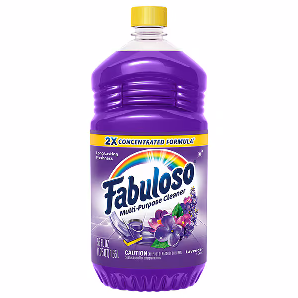 Multi-Purpose Cleaner - Lavender by Fabuloso - Non-toxic, STOP rated product free from harmful chemicals