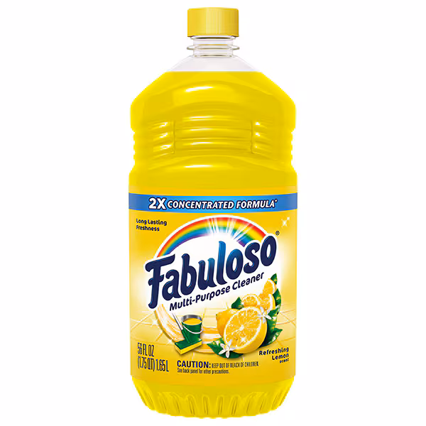 Multi-Purpose Cleaner - Refreshing Lemon by Fabuloso - Non-toxic, STOP rated product free from harmful chemicals