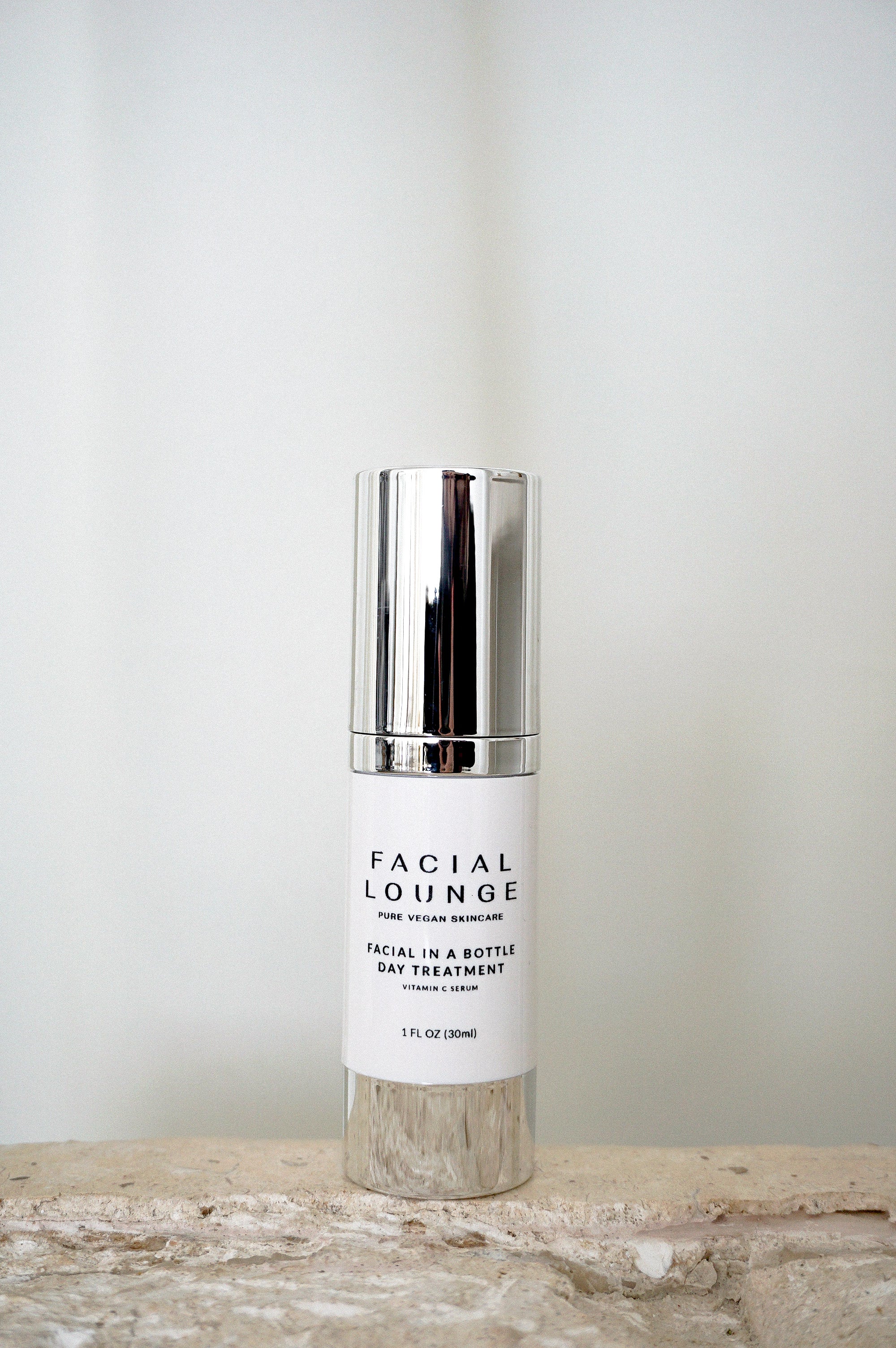 Facial in a Bottle Day Treatment by FACIAL LOUNGE - Non-toxic Facial Care product rated STOP by Million Marker, free from BPA, phthalates, and parabens