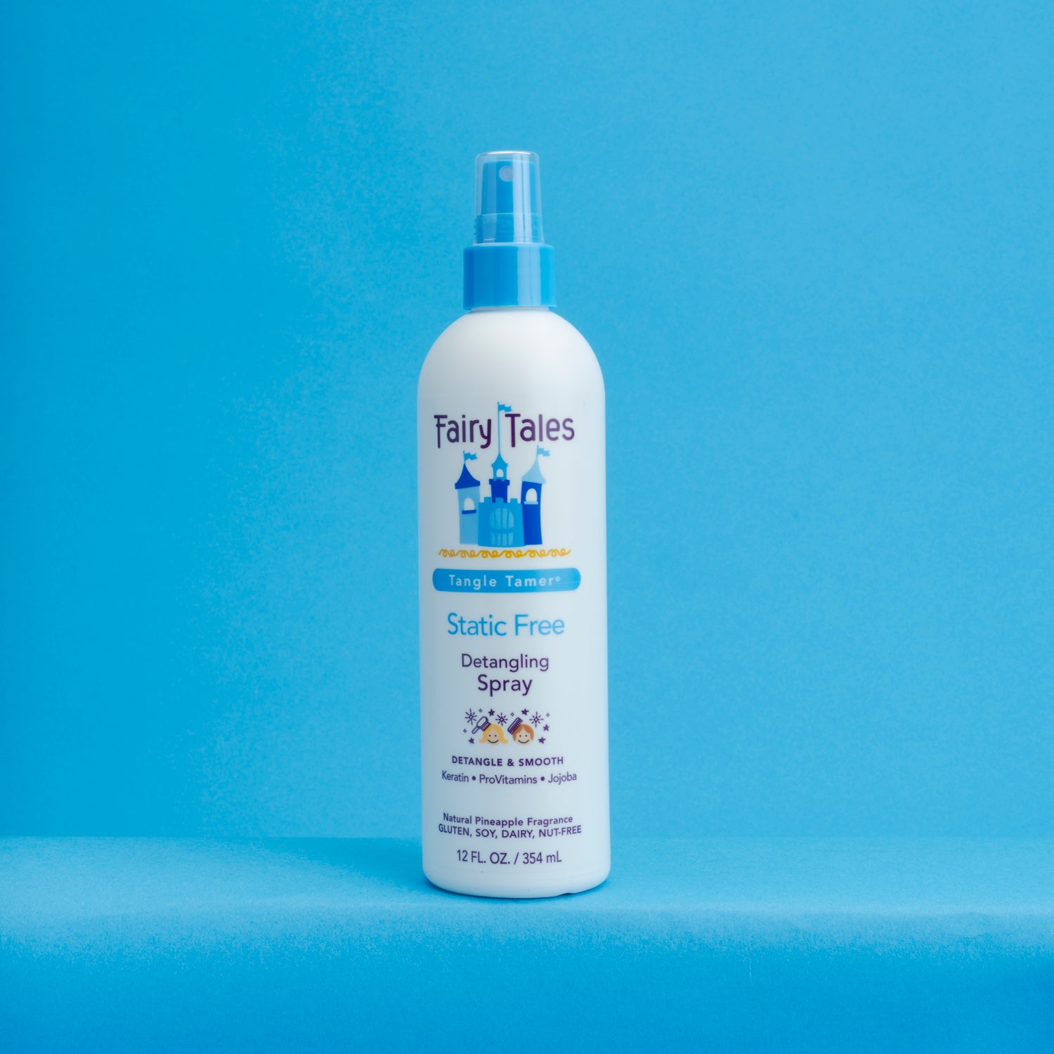 Static Free Kids Detangling Spray by Fairy Tales Hair Care - Non-toxic Hair Styling + Treatment product rated SLOW by Million Marker, free from BPA, phthalates, and parabens