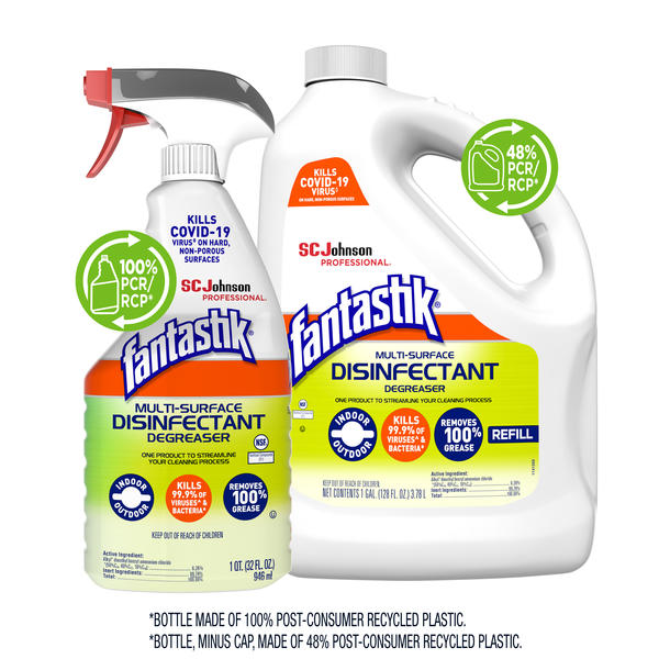 Multi-Surface Disinfectant Degreaser by Fantastik - Non-toxic Household Cleaning Products product rated STOP by Million Marker, free from BPA, phthalates, and parabens