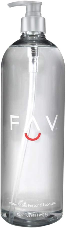 Water Based Luxury Personal Lubricant by FAV - Non-toxic Sexual Health Care product rated STOP by Million Marker, free from BPA, phthalates, and parabens