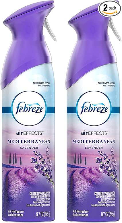 Air Effects – Mediterranean Lavender by Febreze - Non-toxic, STOP rated product free from harmful chemicals