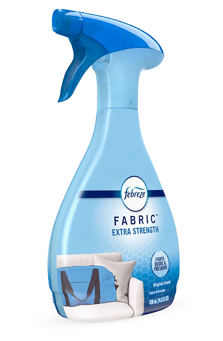 Fabric Extra Strength – Original Scent by Febreze - Non-toxic, STOP rated product free from harmful chemicals