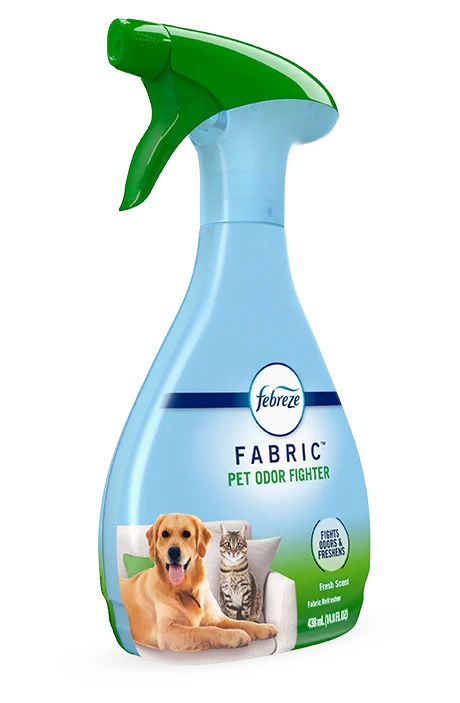 Fabric Pet Odor Fighter - Fresh Scent by Febreze - Non-toxic, STOP rated product free from harmful chemicals