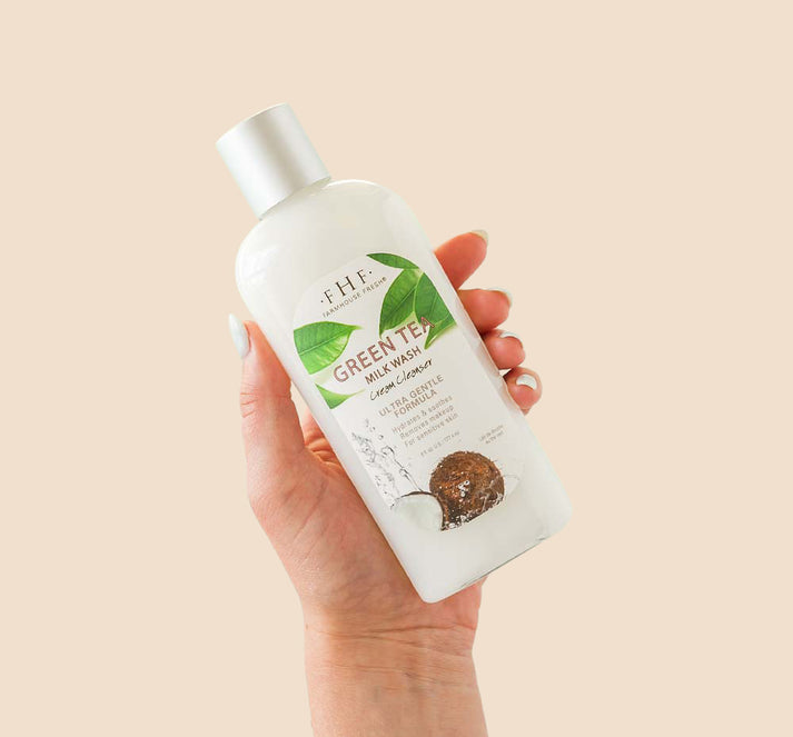 Green Tea Milk Wash by FHF FARMHOUSE FRESH - Non-toxic, SLOW rated product free from harmful chemicals